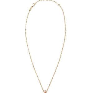 FOUNDRAE Strength Heart Beat Fine Belcher Chain Necklace